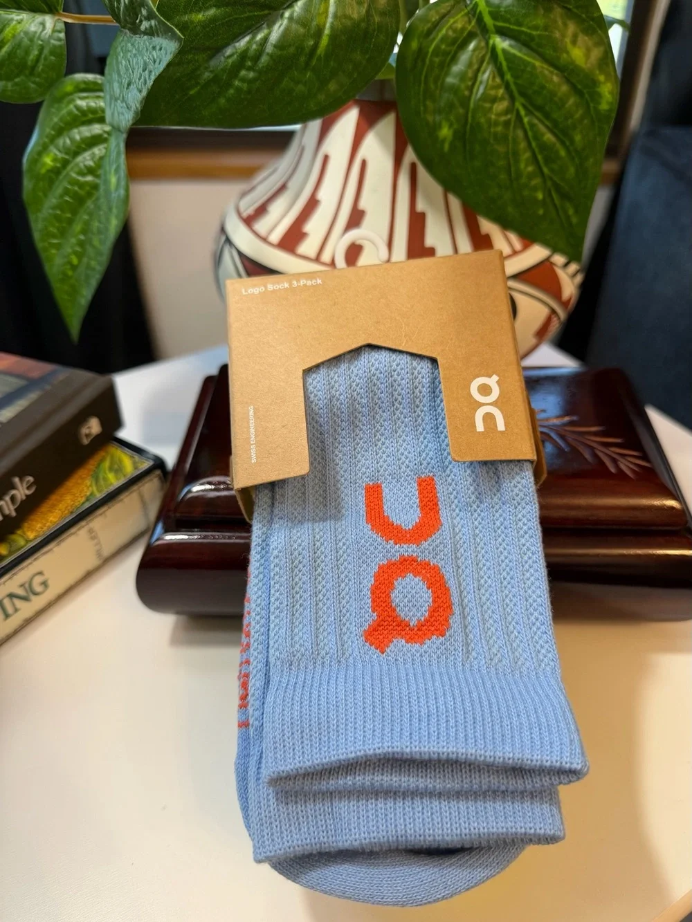 On Running Cloud Socks Half-Caff Unisex set of 2 Size Medium Authentic